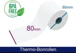 ARTDEV ADT808025 Termopopieriaus ritinėlis 80x80x25 mm Baltas 72 m 55 g 50 vnt. pak.