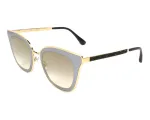 JIMMY CHOO LORYS492M2FQ Moteri&scaron;ki katės akies formos akiniai nuo saulės Havana Brown Gradient 49mm