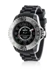BULTACO MAN BLPB45A-CB2 45mm Quartz Analog Watch Black Silicone