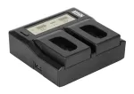 Newell DC-LCD Dual-Channel Charger, skirtas Panasonic DMW-BLK22 akumuliatoriams