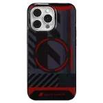 Audi IML Sport MagSafe dėklas, skirtas iPhone 13 Pro Max 6,7 inch juodas, kietas dėklas