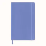 Moleskine Classic Notebook Large A5 Lined Hydrangea Blue Flexible Cover