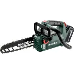METABO MS 18 LTX BL 25 (601595900) SET Belaidis grandininis pjūklas (Žalia/Juoda, Li-Ion akumuliatorius 4.0Ah 18V)