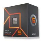 Procesorius AMD Ryzen 5 7400, Socket AM5, 6 branduoliai, 3,3 GHz bazinis / 4,3 GHz turbo, 16 MB L3, DDR5, Radeon Graphics