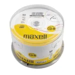 CD-R diskas MAXELL 700 MB 52x 80 min 120 mm &mdash; pakuotė po 50 vnt.