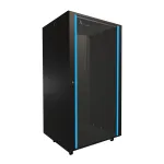 Laisvai pastatomas stelažas Extralink EX.14411 32U Juodas 600 kg talpa