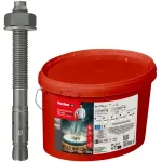 FISCHER Inkarinis varžtas FAZ II Plus 12/20 R &ndash; nerūdijantis plienas A4, 80 vnt. kibire