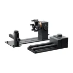XTOOL RA3 Lite Rotating Adapter &ndash; 4-in-1 besisukantis įtaisas xTool lazeriniams graviruotojams (Chuck, Roller, Ring, Sphere)