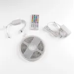 Avide LED juosta Blister 12V 16W RGB 5m su IR nuotolinio valdymo pulteliu