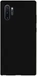 Evelatus Samsung Galaxy Note 10 Plus Premium Soft Touch silikoninis dėklas, juodas