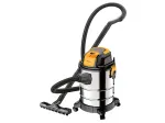 TRACER DustRider 20L &scaron;lapio ir sauso valymo pramoninis dulkių siurblys su HEPA filtru ir pūtimo funkcija