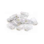 DSIT CAT6 UTP RJ45 ki&scaron;tukas vientisai &scaron;erdai &ndash; 10 vnt. pakuotė