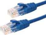DSIT CAT6 Ethernet Patch Laidas 100% Varis U/UTP 5m Mėlynas (DC-64-050)