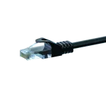 Tinklo kabelis DSIT DC-50-005 CAT5e U/UTP, 0,5 m, juodas, 100% varis