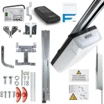 Garažo durų automatika FAAC D700HS su 3 m bėgeliu, maitinama i&scaron; tinklo, modelis 1055511+390226
