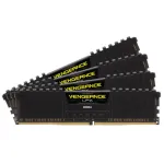 CORSAIR Vengeance LPX 64GB (4x16GB) DDR4 3200MHz C16 atminties rinkinys, žemo profilio, juodos spalvos