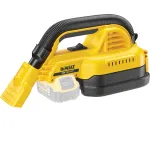 DEWALT DCV517N-XJ &scaron;lapio ir sauso siurblys - 954 l/min - Juoda - Geltona - 1,9 l - 18 V - Li-Ion