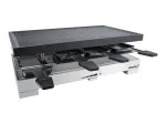 Steba RC 68 - Raclette grotelės - 1.2 kW - Juoda/Nerūdijantis plienas