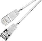 Wirewin Triotronik PKW-LIGHT-STP-K6 10,0 WS Cat6 S/FTP tinklo kabelis, RJ-45 male to male, 10 m, baltas
