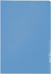 LEITZ Standard A4 dokumentų įmautė, polipropilenas, grūdėtas, mėlyna, 0,13 mm, atidaryta vir&scaron;us ir &scaron;onas, Document Safe, nyk&scaron;čio i&scaron;pjova 4000-00-35