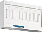 Hager ZU62EA skaitiklių lauko dangtis 150 mm uždaras eHZ plastikinis baltas