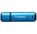 Kingston Technology IronKey 256GB USB-C Vault Privacy 50C AES-256 &scaron;ifruotas, FIPS 197