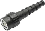 Teleg&auml;rtner BNC crimp plug izoliuotas juodas, skirta G01 kabelių grupei (RG-58C/U, Belden 7806A, 9907, KX 15, LMR-195, WCX195) J01000A0014