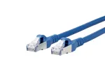METZ BTR NETCOM CAT 6A S/FTP RJ45 tinklo pataisos kabelis, 7 m, mėlynas, su apsauga nuo užkabinimo 1308457044-E