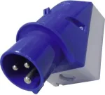 MENNEKES CEE-CARA sieninis ki&scaron;tukas 16 A 3 polių 230 V 6h IP44 mėlynas