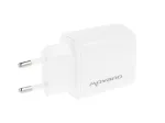 MOVANO GaN 30W USB-C PD + USB-A įkroviklis (baltas)