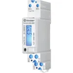 Finder 7M.24.8.230.0001 vienfazis skaitmeninis energijos skaitiklis, 230 V AC, 5(40) A, 1 klasė, LCD, S0 impulsų i&scaron;ėjimas, DIN bėgelis, 1 modulis, MID neatitinka