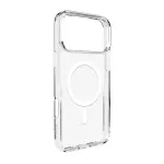 PURO dėklas Apple iPhone 17 Pro permatomas baltas, suderinamas su MagSafe