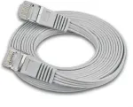 Wirewin Triotronik PKW-STP-SLIM-KAT6 0,1 m baltas Cat6 U/FTP plonas tinklo kabelis