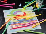 STABILO Pen 68 ARTY 66 dalių flomasterių rinkinys metalinėje dėžutėje, įvairių spalvų, 1,0 mm 6866-031