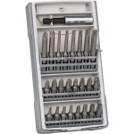 Atsuktuvų rinkinys 25 vnt. T10, T15, T20, T25, T30, T40, PH2, PZ2 Ilgis 25 mm, 49 mm