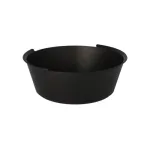 PAPSTAR Circulware daugkartinio naudojimo dubuo, apvalus, 1200 ml, juodas, polipropilenas su 30% mineralinių užpildų, 1 vnt. (97019)