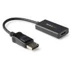 StarTech.com DisplayPort į HDMI adapteris - 4K 60Hz HDR10 aktyvus DisplayPort 1.4 į HDMI 2.0b vaizdo keitiklis - 4K DP į HDMI adapteris monitoriui/ekranui/TV - fiksuojanti DP jungtis