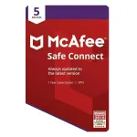 McAfee Safe Connect VPN licencija verslui &ndash; 5 įrenginiai