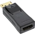 InLine DisplayPort adapteris DisplayPort ki&scaron;tukas / HDMI lizdas juodas