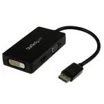 StarTech.com kelioninis A/V adapteris: 3-in-1 DisplayPort į VGA, DVI arba HDMI keitiklis