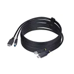 StarTech.com 10ft (3m) HDMI ir USB 5Gbps KVM laidas, 4K 60Hz, HDMI 2.0 ir USB kombinuotas laidas KVM jungikliams