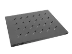 Rack lentyna LANBERG AK-1003-B &mdash; 1U 19 colių fiksuota lentyna, 465&times;500&times;22 mm, 120 kg apkrova, juoda