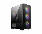 MSI MAG Forge M100R Midi bok&scaron;tas juodas, permatomas