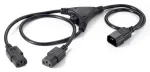 Maitinimo Y-kabelis Equip 112210 1,6 m C14 į 2x C13