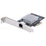 StarTech.com 1 prievado 10Gbps PCIe tinklo adapterio kortelė, tinklo kortelė kompiuteriui/serveriui, &scaron;e&scaron;ių greičių PCIe Ethernet kortelė su Jumbo Frame palaikymu, NIC/LAN sąsajos kortelė, 10GBASE-T ir NBASE-T