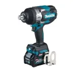 Makita XGT TW001GZ akumuliatorinis smūginis veržliasukis, 40 V, 3/4 colio keturkampis, 4 greičiai, be akumuliatoriaus ir įkroviklio, mėlynos/juodos spalvos