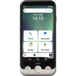 I&scaron;manusis telefonas Doro Aurora A10 4,5 colio 4 GB RAM 64 GB juoda / balta