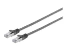 Microconnect V-UTP6A03S-FLAT plok&scaron;čias tinklo kabelis 3 m Cat6a U/UTP juodas