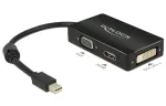 Adapteris DeLOCK 0,16 m Mini DisplayPort / VGA + HDMI + DVI