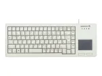 CHERRY XS Touchpad klaviatūra USB QWERTY pilno dydžio i&scaron;dėstymas Pilka